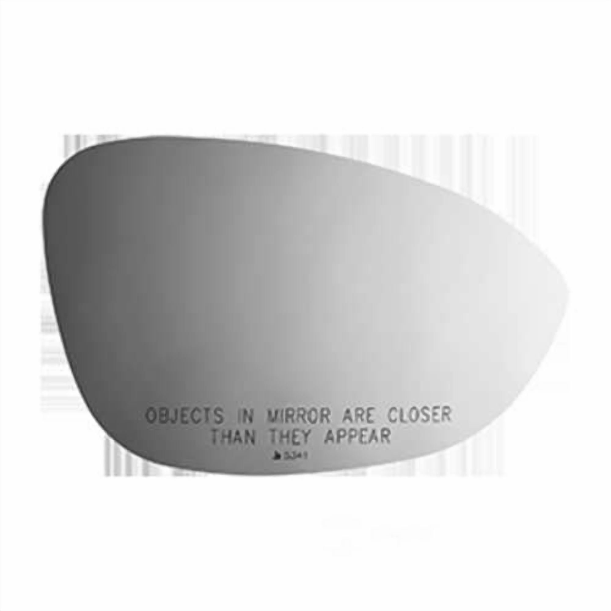 Burco Side View Mirror Replacement Glass - Clear Glass - 5341