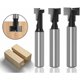 thumbnail image 1 of T-Slot Router Bit, Router Blade with Cutter Shank, Woodworking Cutters, T-Slot Router Bits, T-Slot Router, T-Slot RTGPT Carpentry Tool (8mm), 1 of 5