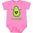 thumbnail image 3 of Inktastic Avocuddly- Cute Avocado Boys or Girls Baby Bodysuit, 3 of 5