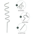 thumbnail image 4 of Tomato Twist Stake,Spiral Tomato Stakes,Twisted Tomato Stakes, Plant Supports Spiral Tomato Cages,Spiral Plant Support for Potted Plants Tomato Rose Vine, 4 of 7