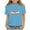 Blue, variant on Qetyuw Girls Shirts Size 7-8 Cute Fashion Graphic Tees Children Boys Girls Comfy Round Neck Tops Girls Clothes Short Sleeve T-shirts