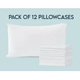 thumbnail image 6 of Truly Soft Hospitality Collection 12-Piece King Pillowcase Set in White, Solid Color, OEKO-TEX Certified, 6 of 6