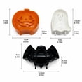 thumbnail image 3 of Pocket Pie Molds Small Pie Maker Spectres Pumpkin Bat Dough Press Mold Fall Hand Pie Molds Halloween Pie Mold Kitchen Tool(3 PCS), 3 of 6