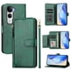 thumbnail image 4 of FOXDOCK Funda Tipo Cartera para Honor 600 Lite Cuero PU con Cremallera y Correa de Muñeca, Ranuras para Tarjetas, Soporte Plegable, Cierre Magnético, 4 of 5