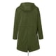 thumbnail image 4 of Pntutb Chaqueta de lluvia sólida para mujer al aire libre de talla grande impermeable con capucha a prueba de viento abrigo suelto Pntutb Pntutb-6720, 4 of 5