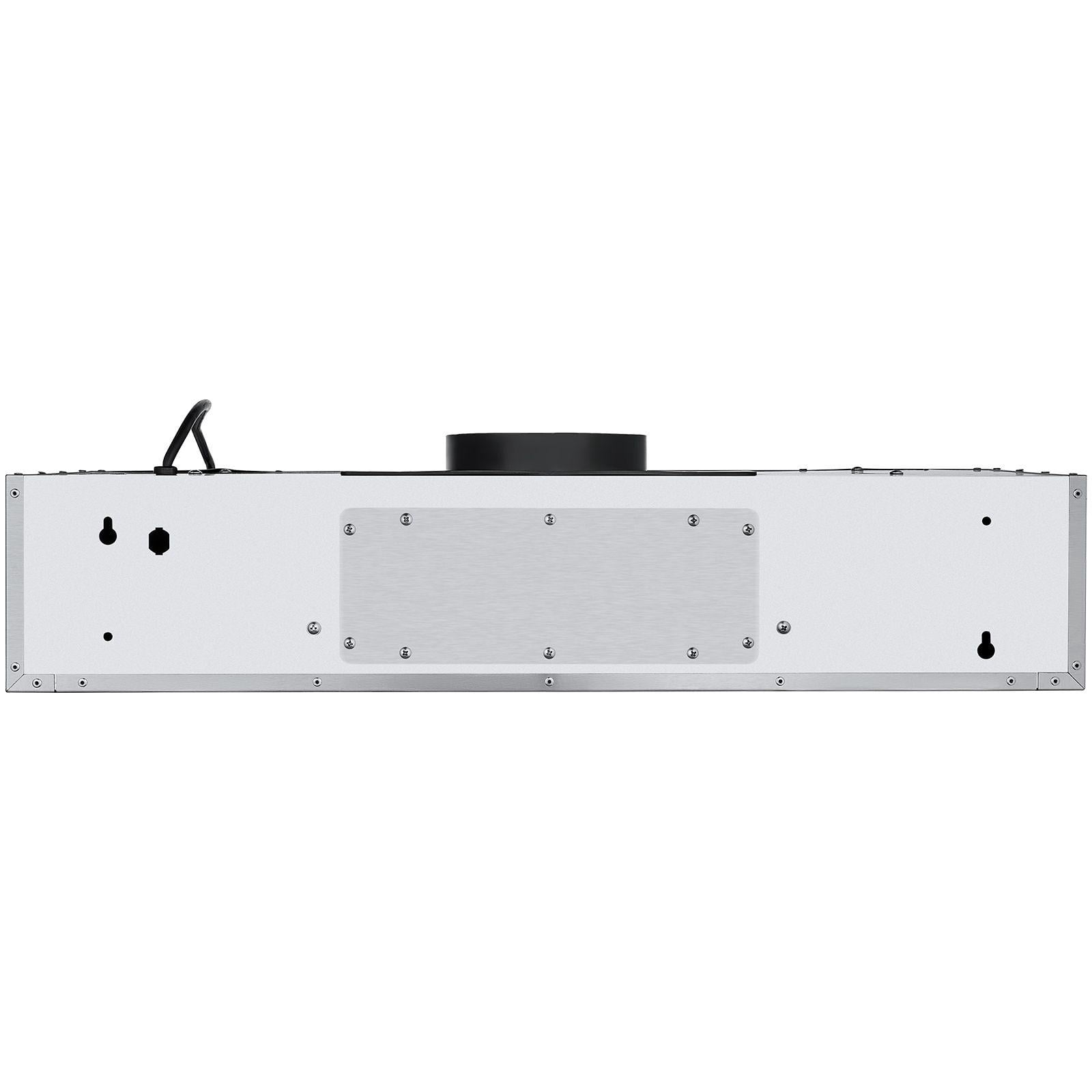 30 Inch Under Cabinet Range Hood 900CFM Dual Motor Stainless Steel Kitchen Vent with Gesture Touch Control LED Light 4 Speed Exhaust Fan