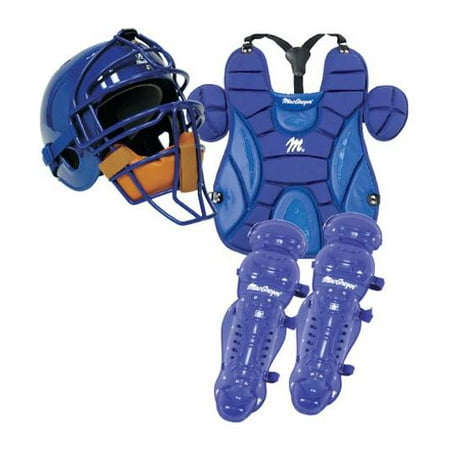 Catchers Pad - 4-Pc Girl's Catcher's Gear Pack in Royal