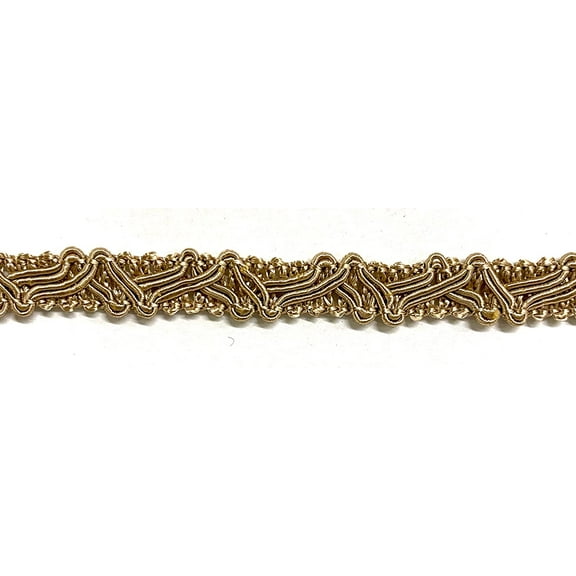 3/8" Designer Braid Gimp Trim - 18 Yards! - Color: Beige