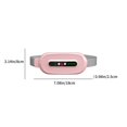 thumbnail image 3 of Heated Lumbar Massager, Heated Lumbar Massager For Menstrual Pain Relief, Hot Vibrating Heated Lumbar Belt, Precious Girl Gift Pink, 3 of 6