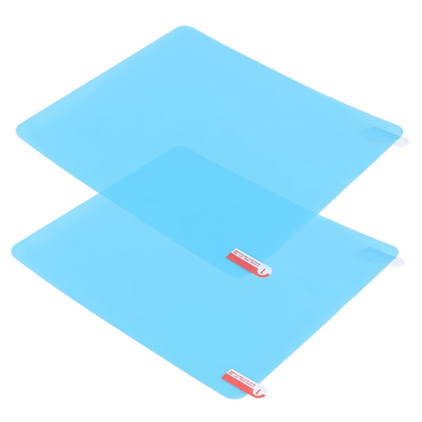 Rankomu 2 Piezas de película Impermeable Rectangular para Espejo retrovisor de Coche, Membrana de Revestimiento Impermeable para retrovisor Lateral HD Nano Clear Protectora antiniebla (175 x 200 mm)
