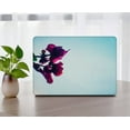 thumbnail image 1 of KSK KAISHEK Hard Case for MacBook Pro 14 inchs( XDR Display Touch ID, 2021/2022/2023) + Black Keyboard Cover Model A2442 & A2779, Type C Flower 0510, 1 of 5