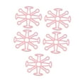 thumbnail image 4 of Almencla 5 Pieces Bike Helmet Pads Helmet Cushions for Motorcycle Riding Bike Pink, 4 of 8