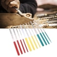 thumbnail image 3 of Flat File, High Hardness Hardware Tools Comfortable Handle  Finish High Temperature Resistance Wear Resistance  for Ceramics Carving for Wood Carving, 3 of 7