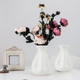 thumbnail image 2 of XGFHYJEH Vase, Flower Vase, Vase Decor, Plastic Vase, Spring Vase, Short Vase, Bouquet Vase, Flower Vases Clearance, Flower Vase Decor, Vase Decorations Clearances, Plastic Vase for Flowers, 2 of 6