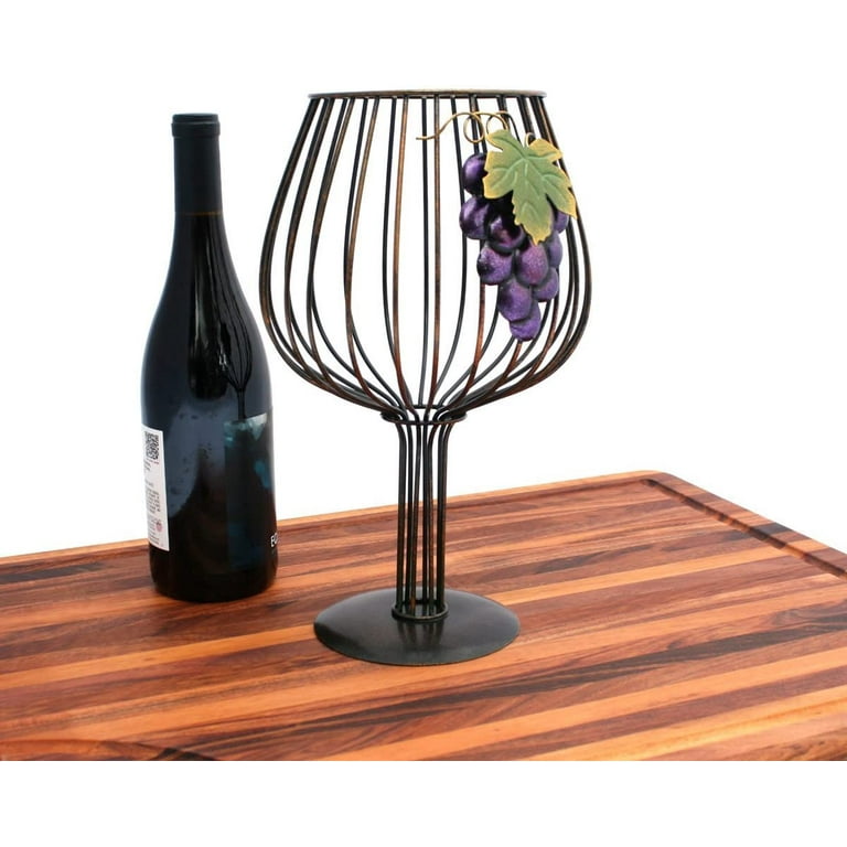 Big Wine Glass Cork Holder for Wine Lovers by Thirteen Chefs 12
