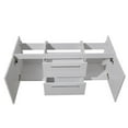 thumbnail image 4 of Fresca Opulento White Modern Double Sink Cabinet, 4 of 4