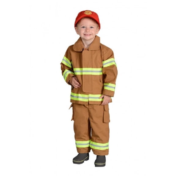 The Costume Center Tan Fire Fighter Suit Halloween Costume (18Month)