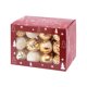 thumbnail image 1 of Juego Bolas Navidad Colgantes para 7CM 36 Uds. Regalo Con Copos Nieve, 1 of 6