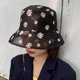 thumbnail image 2 of KAKOWELY Sombrero de pescador con estampado de margaritas para mujer, anti-UV, 2 of 5