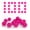 Pink, variant on EKIND 50 Rounds Bulk Refill Ammo Bullet Balls Compatible for Nerf Rival Blaster Series (Red)