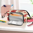 thumbnail image 6 of Fish Mouth Pencil Bag 9.45*3.74*5.9 Inches Pencil Bag Pencil Case Pencil Box Makeup Bag Suitable for Office and Study Cartoon Lovely Tomato, 6 of 7