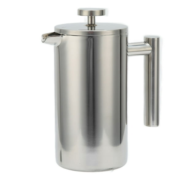 Prensa francesa, prensa francesa de 1000 ml, prensa de café inoxidable, prensa de café para oficina en casa, alta capacidad Jadeshay A