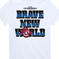 thumbnail image 3 of Marvel Captain America: Brave New World - Logo - Toddler And Youth Short Sleeve Graphic T-Shirt, 3 of 5