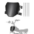 thumbnail image 1 of Placa frontal para ebike IUVWISN con patrón de fibra de carbono, 1 of 7