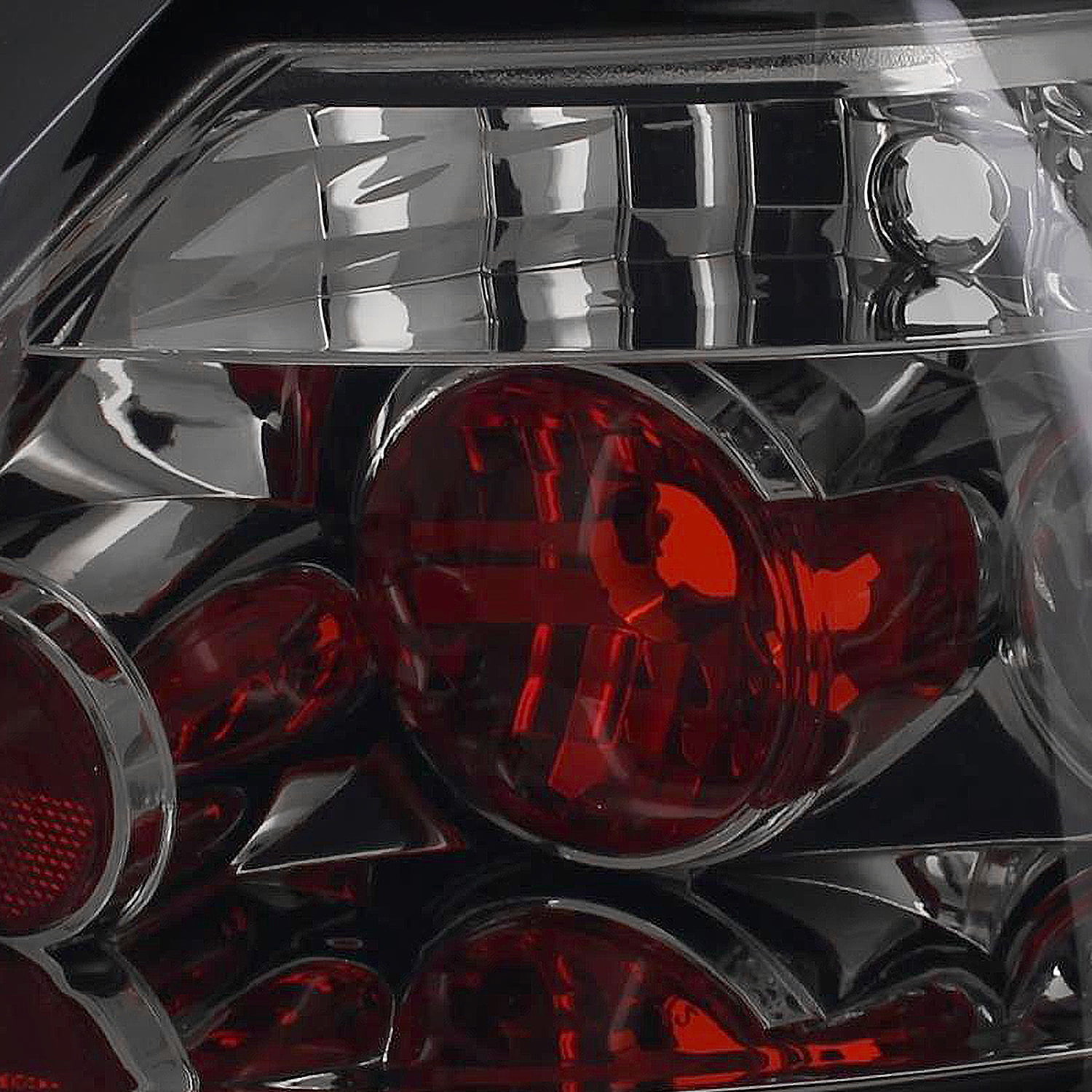 Spec-D Tuning Smoke Tail Lights Compatible with 2006-2011 Honda Civic Coupe 2 Door, Left + Right Pair Assembly