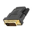 thumbnail image 2 of AQRS DVI-D (24+1) 25 Pin Male To HDMI-compatible Female Adapter Connector Converter Gold Plated, 2 of 5