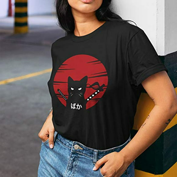 Men Women Funny Graphic Tee Japanese Anime T Shirt Women'S T-Shirts