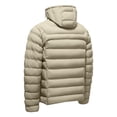 thumbnail image 5 of Mens Quilted Jackets Winter Plus Size Windproof Hooded Long Sleeve Solid Color Full Zipper Casual Daily Warm Comfortable Padded Jacket for Outdoor Sports, 5 of 10