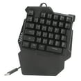 thumbnail image 2 of One Handed Gaming Keyboard, Professional 35 Keys Mini Gaming Keyboard Ergonomic Design  For Office, 2 of 8