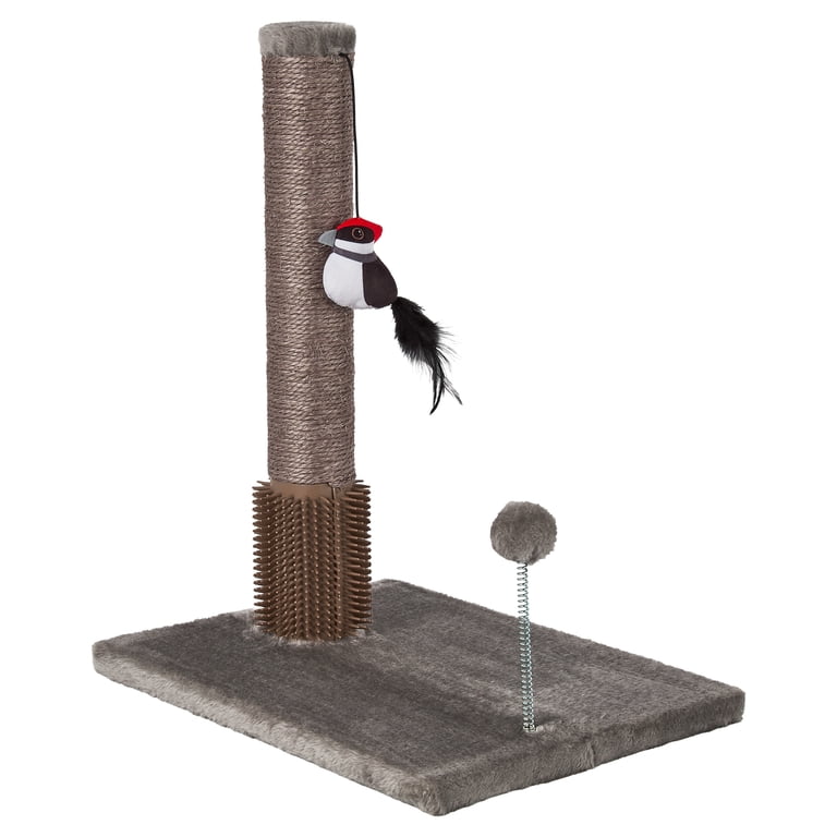 Vibrant Life 19" Cat Scratcher Post with Interactive Toys photo 6