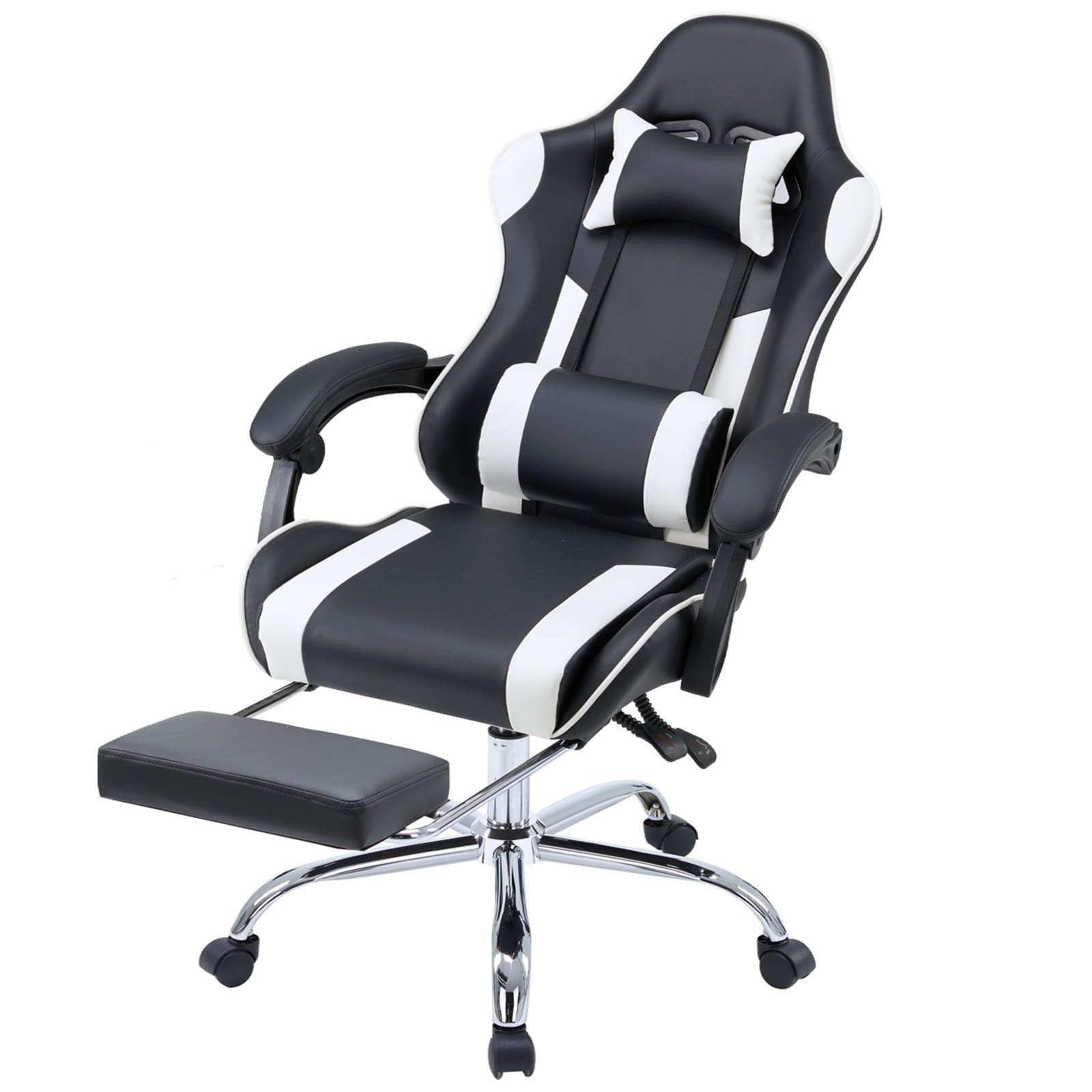 ergonomic gaming chair with headrest product