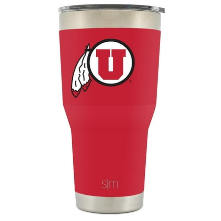 - Simple Modern University of Utah 30oz Cruiser Tumbler - Vacuum Insulated Stainless Steel Travel Mug - U of U Utes Tailgating Hydro Cup College Flask