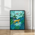 thumbnail image 3 of Jungle Leopard Framed Art Modern Wall Decor, 3 of 15
