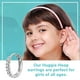 thumbnail image 5 of Pendientes hipoalergénicos para niñas - Pendientes de aro pequeños para niñas - Pendientes de niña - Pendientes para niñas adolescentes, 5 of 5