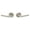 Satin Stainless, variant on Sure-Loc Hardware Hanover Privacy Door Lever with Round Rosette