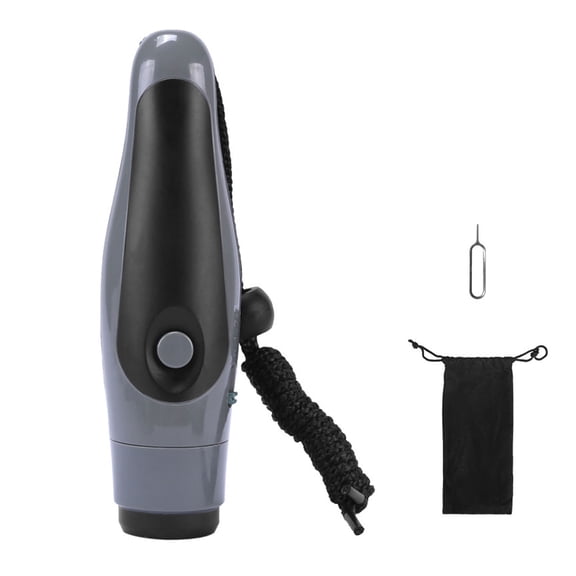 Bear Gear for Hiking and Camping High-Volume 125dB Electronic Bear Spray Horn with 3 Tones Portable Outdoor Alarm for Emergencies and Events Lightweight Aluminum Design