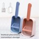 thumbnail image 5 of Pala para arena para gatos con pala para basura para gatos, pala profunda antiadherente, mango sólido, caja de arena con soporte, bonita adición a la bandeja y caja de arena para gatos (azul) (ro, 5 of 5