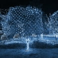 thumbnail image 5 of HYwys 9 8ft X 6 6ft Christmas Solar Net Lights Outdoor Indoor 192 LED 8 Modes Remote Waterproof Mesh Decoration Holiday Xmas Garden Bedroom Bush Ga, 5 of 8