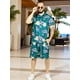 thumbnail image 2 of Conjunto Hombre Verano Camisa y Short a Juego Alberca Playa y Calor, 2 of 5