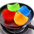 thumbnail image 2 of Hervidor de huevos de silicona Vaporizador de huevos de calidad alimentaria Soporte de silicona para huevos, 2 of 6