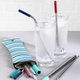 thumbnail image 3 of Manna Stainless Steel Reusable Straw & Cleaning Brush Set 13 Pieces, 3 of 3
