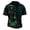 yue866-09-Green, variant on KHONTS Boys Viking Lace up V-Neck T Shirts Short Sleeve 3D Printed Tees,Size 2-13 Years 10-Blue 160
