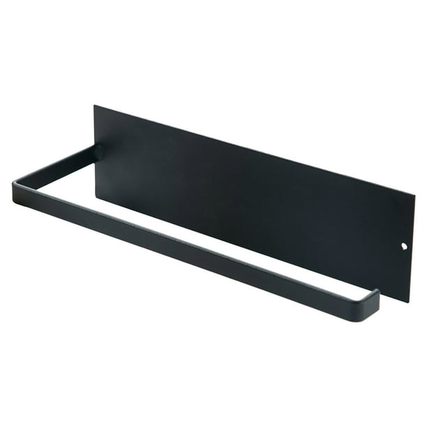 Portarrollos de papel de cocina de acero autoadhesivo - Montaje bajo armario, ahorra espacio, para cocina