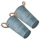thumbnail image 5 of LOLIPPYY 2Ud Maceta Vintage De Metal Verde Para Jardín Y De Oficina Resistente, 5 of 8