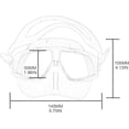 thumbnail image 3 of Yazoeia Lunettes de Plongée Anti-Buée pour Plongée en Apnée CJC912-178357, 3 of 8