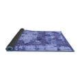 thumbnail image 2 of Ahgly Company Indoor Rectangle Abstract Blue Modern Area Rugs, 7' x 9', 2 of 4